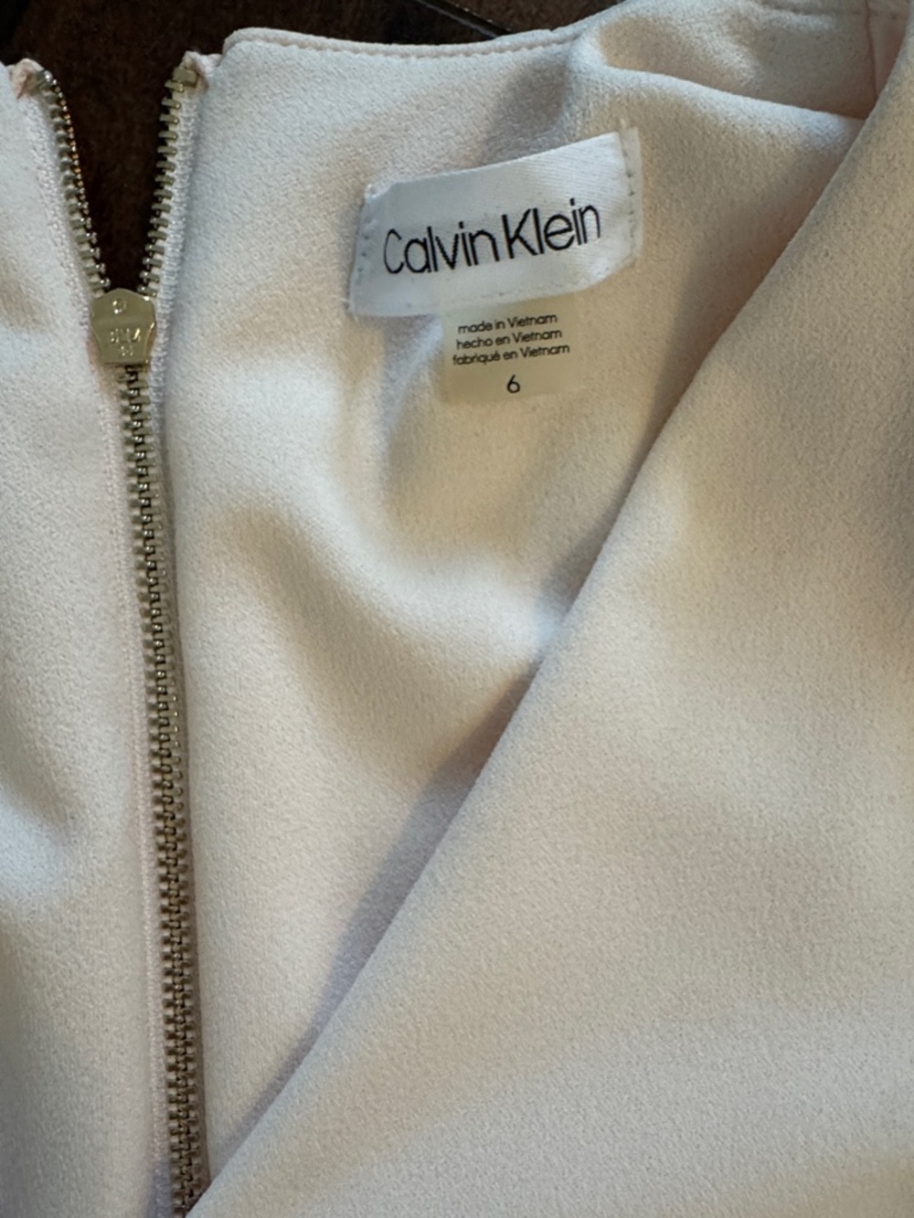 Calvin Klein Ruffle Midi Dress - Picture 2 of 3